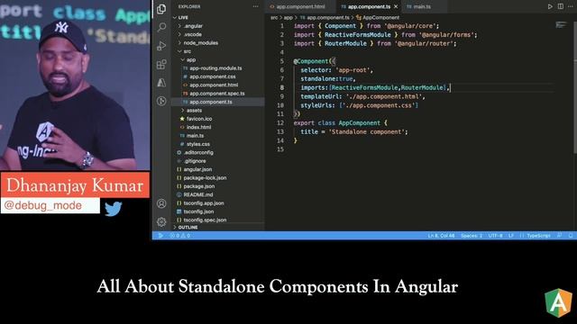 ng-India 2023 | Standalone Components in Angular by Dhananjay Kumar смотреть онлайн
