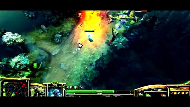 Rampage от Lich'a на исходе своей маны он всё таки вытащил игру) смотреть онлайн