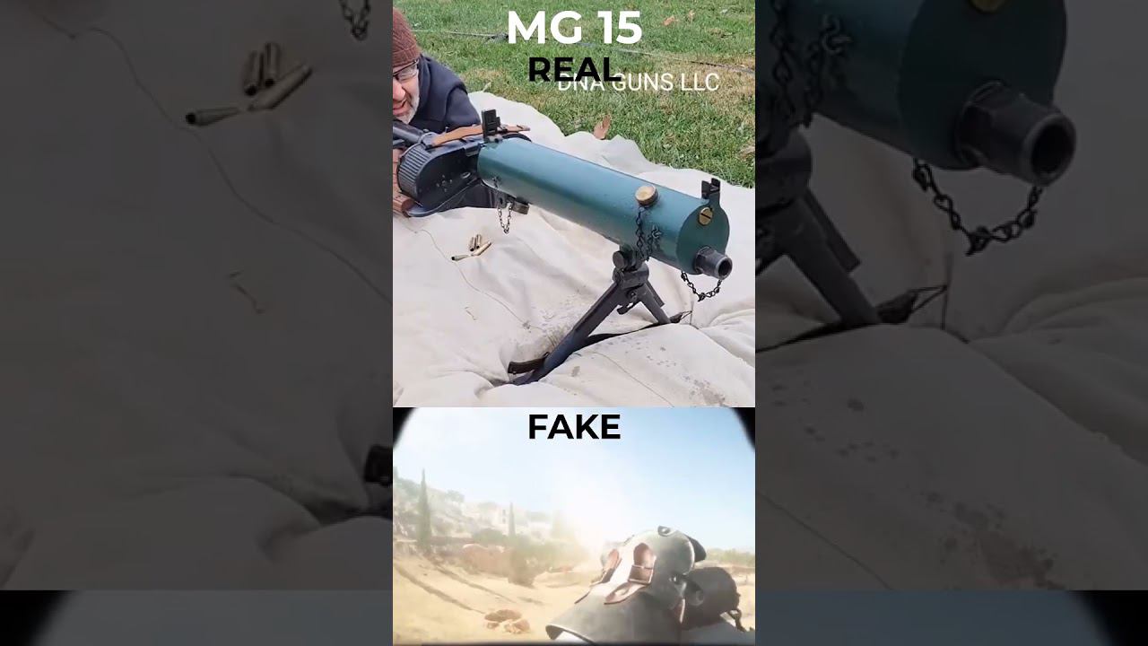 MG 15 machine gun Sound effect смотреть онлайн