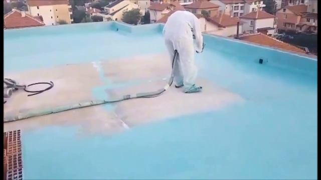 Гидроизоляция кровли полимочевиной в Болгарии смотреть онлайн