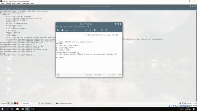 Problem Wifi Resolved on Linux Mint 19 смотреть онлайн
