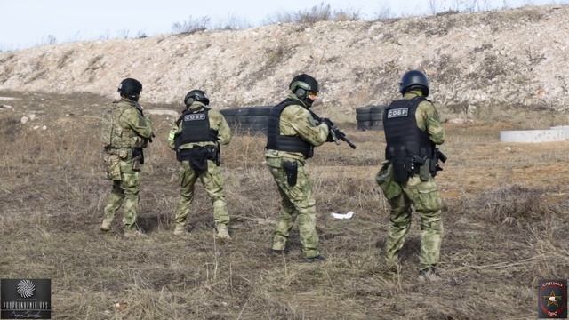 СОБР Булат - отработка упражнений смотреть онлайн