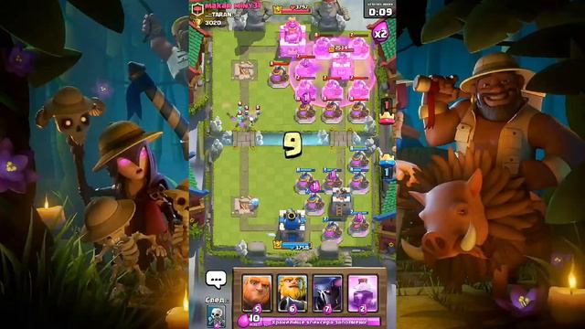 Проводим фан атаку! Clash Royle. смотреть онлайн