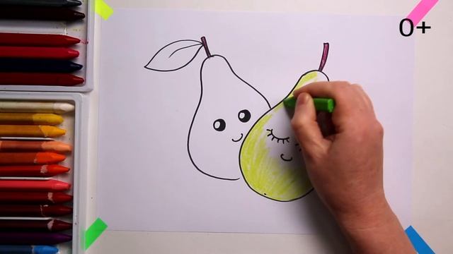 #какнарисовать #ГРУША Уроки Рисования Для Детей #howtodraw #pear #drawforchildren смотреть онлайн