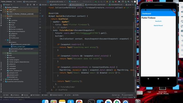 6. Flutter Firebase - Read All Data from Cloud Firestore using FutureBuilder смотреть онлайн