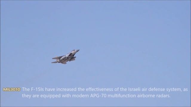 Powerful F-15I Ra'am and F-15E Strike Eagle fighters on exercises in Israel. смотреть онлайн