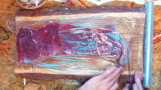 Беру мякоть говядины и овощи, ПРАЗДНИЧНЫЙ МЯСНОЙ РУЛЕТ и гарнир к нему готовы на раз-два (делюсь нах