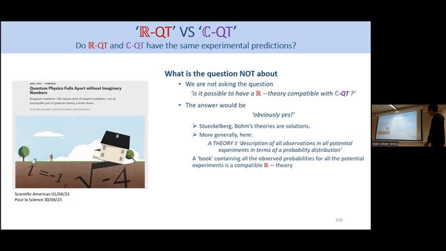 Bell theorem and the role of complex numbers in quantum information theory смотреть онлайн