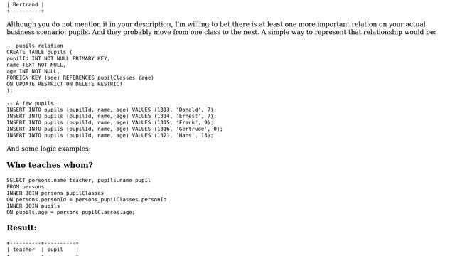 Databases: How can I represent discrete ages in a relational database? (4 Solutions!!) смотреть онлайн