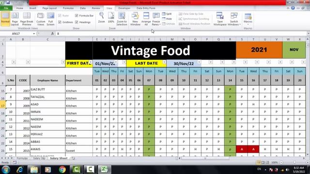 Learn How to Freeze Columns & Rows in Excel-Freeze Panes in Excel-Younis Chatha смотреть онлайн