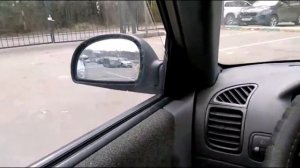 Перпендикулярная парковка задними ходом с поворотом кузова