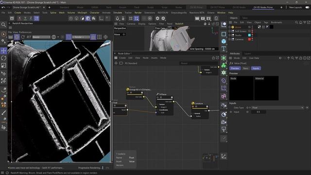Add Grunge To Your 3D Materials In Cinema 4D & Redshift Part 1 смотреть онлайн