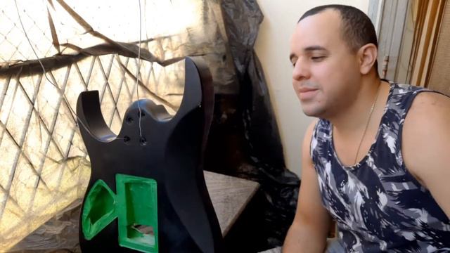 (Parte 2) COMO PINTEI A GUITARRA IBANEZ смотреть онлайн