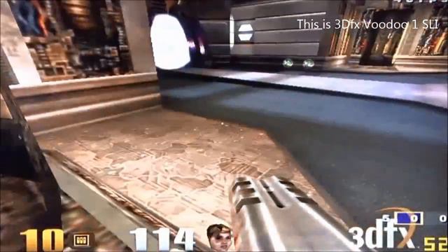 Quake 3 Introduction with 3Dfx Voodoo 1 SLI смотреть онлайн