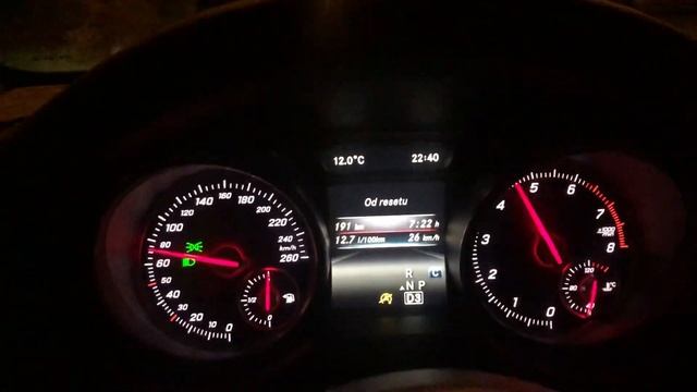 Mercedes GLA 200 0-100 acceleration (better video in the description) смотреть онлайн