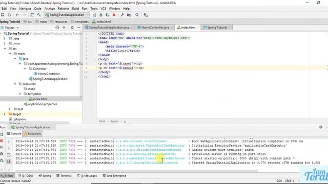 Passing Variables To Thymleaf From Controller using Model/Modelmap and ModelAndView смотреть онлайн
