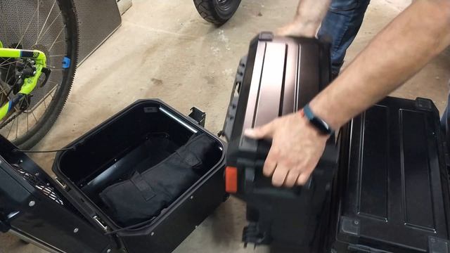 Сборы для поездки с палаткой на мотоцикле