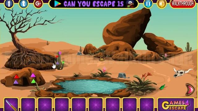 G4E Fennec Fox Desert Escape Walkthrough [Games4Escape] смотреть онлайн