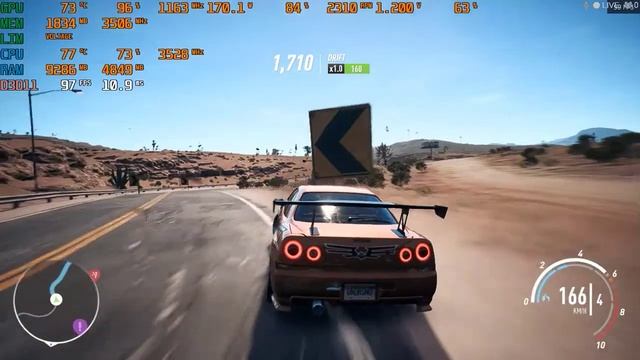 Need for Speed Payback on intel core i7 920 overclocked to 3.5ghz fps test смотреть онлайн