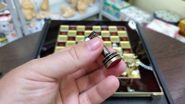 Шахматы "Греко-Романский Период" 28*28*1,8 см, Н=5,4 см смотреть онлайн