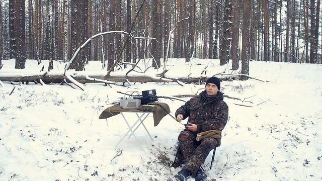 Самодельная EndFeed антенна на 40м. Диполь с питанием с краю, а не в центре. Радиосвязь на КВ. смотреть онлайн