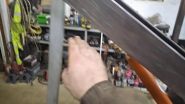 Самодельный мини погрузчик.установка стрелы и цилиндра подъёма.