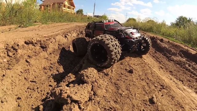 Traxxas summit гряземес ... Slow Mo video смотреть онлайн