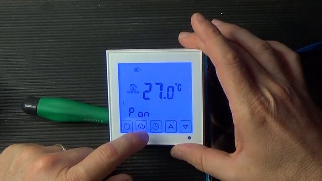 Innovativo termostato Wi-Fi (con APP) con display touch screen смотреть онлайн