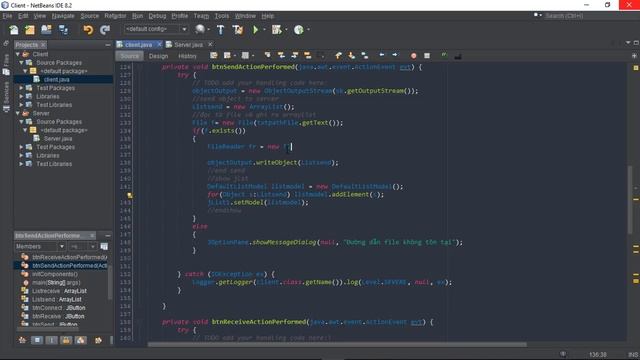 [Java Network programming] TCP/IP - Chữa bài tập gửi nhận dữ liệu từ file смотреть онлайн