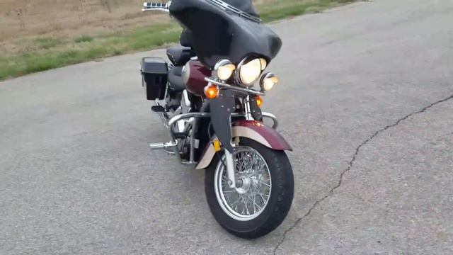 Vulcan 1500 classic DIY exhaust смотреть онлайн