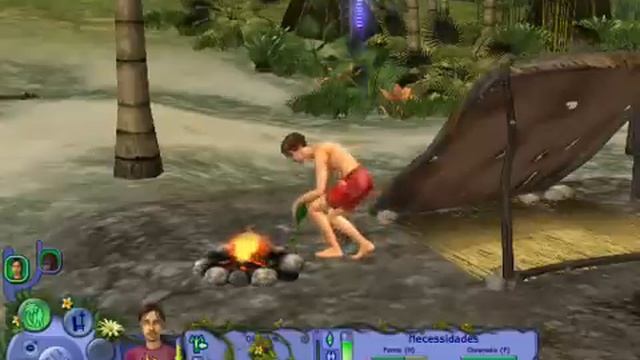 Playing The Sims Castaway (Historias de Naufragos) смотреть онлайн