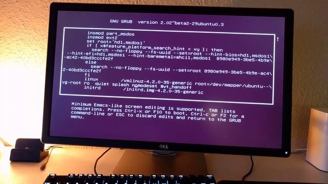 Ubuntu black screen at boot after update (GNU GRUB setting) смотреть онлайн