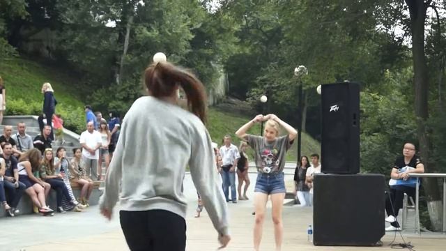 Vladivostok Dance Battle | 19.07.2014 | Шнарова Катя vs. Саласина | Hip-Hop смотреть онлайн