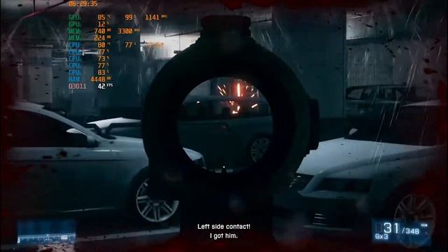 Battlefield 3 on MX110 смотреть онлайн