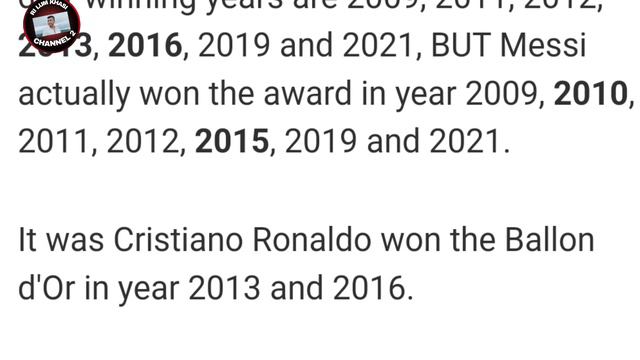 Peit ha ka sngikha u Lionel Messi bakla ka FIFA ia ka ballon d'or смотреть онлайн