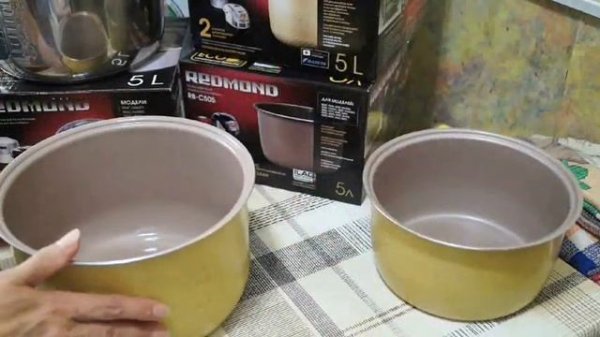 ОТЗЫВ О ЧАШАХ РЕДМОНД ДЛЯ МУЛЬТИВАРОК  #япользуюсьREDMOND