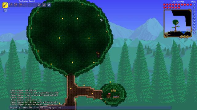 What do I do with this tree? | Terraria смотреть онлайн