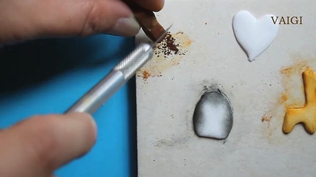 Брошки//Тонировка полимерной глины. 2 часть//VAIGI. Polymer clay tutorials смотреть онлайн