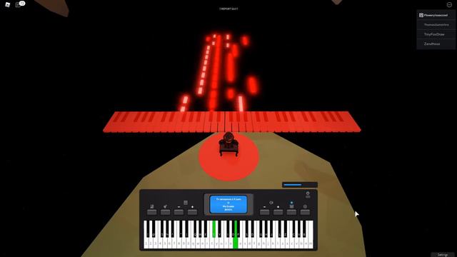 Moonlight Sonata 3rd.Mvt, but it actually sounds real - ROBLOX VIRTUAL PIANO смотреть онлайн