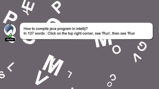 How to compile java program in intellij? смотреть онлайн