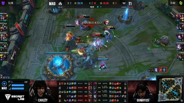 T1 open up MSI 2023 run with second fastest international game in LoL esports history #keria #faker смотреть онлайн
