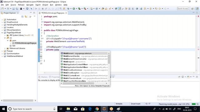Selenium Part 25: PoM class (Declaration, initialization and Utilization) in Selenium webDriver смотреть онлайн