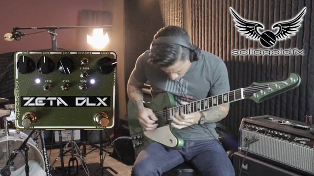 SolidGoldFX Zeta Dlx - High Gain Settings - Feat. R.J. Ronquillo смотреть онлайн