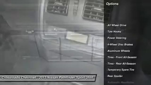 2013 NISSAN PATHFINDER Mt. Hope, WV P00230 смотреть онлайн