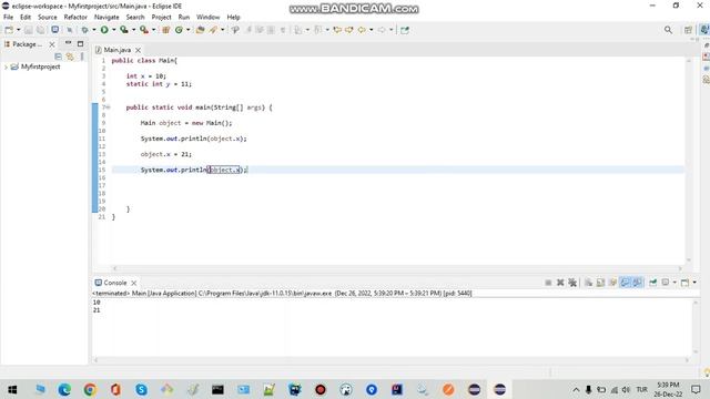 Java'da Değişken Ezme // variable override in java смотреть онлайн
