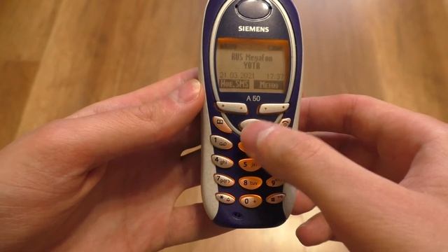 Siemens A50 - Бюджетник 2002 года