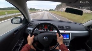 Volkswagen Passat 2.0 TDI DSG 2008| POV Test Drive