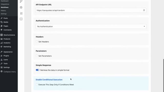 How to set dynamic custom response for webhook in FlowMattic WordPress Automation Plugin смотреть онлайн