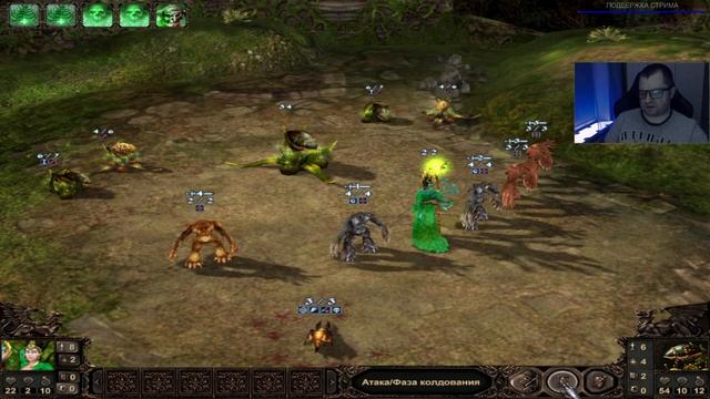 Демиурги II Полное Прохождение на Русском и Обзор | Etherlords 2 Прохождение Кампаний | Стрим #1