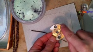 Патинирование меди часть 4 - Медный купорос и марганцовка